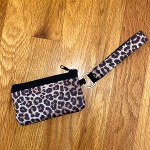 Cheetah Print Wristlet